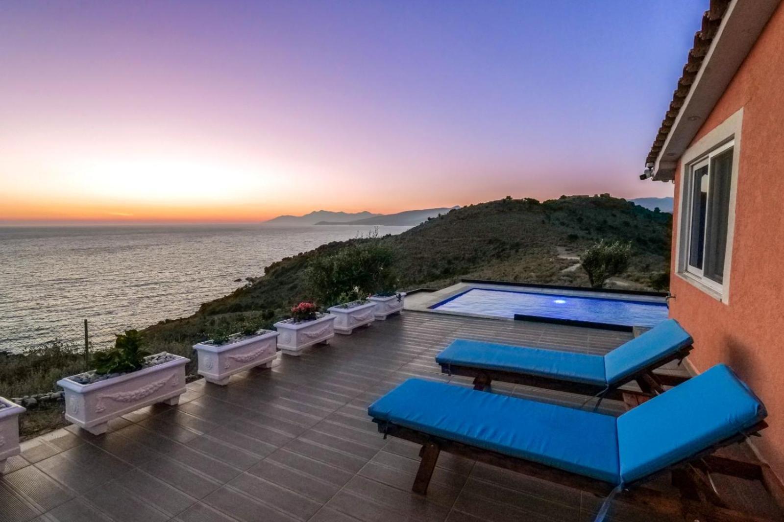 Twins Villa Sarandë Exteriér fotografie