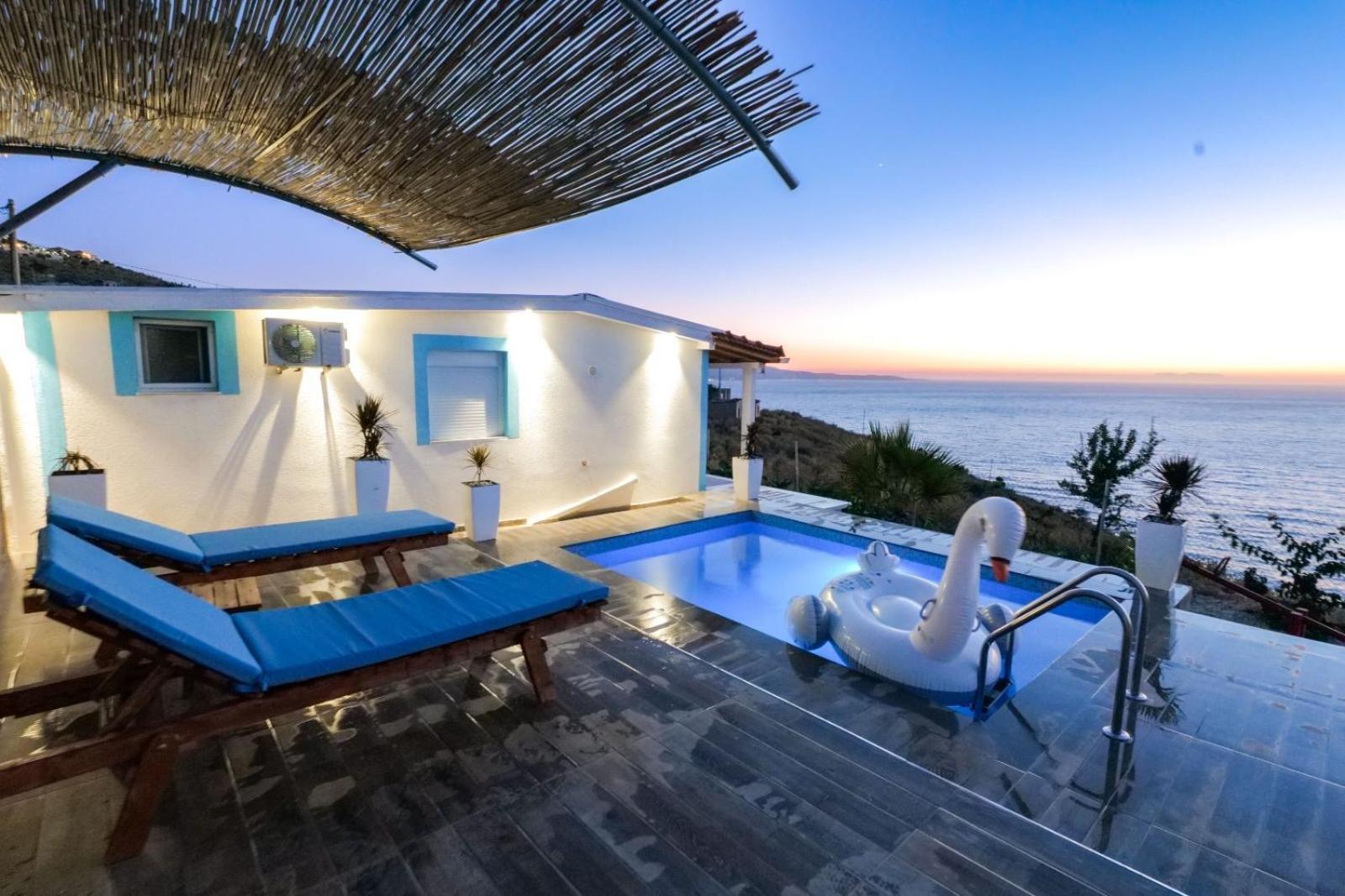 Twins Villa Sarandë Exteriér fotografie