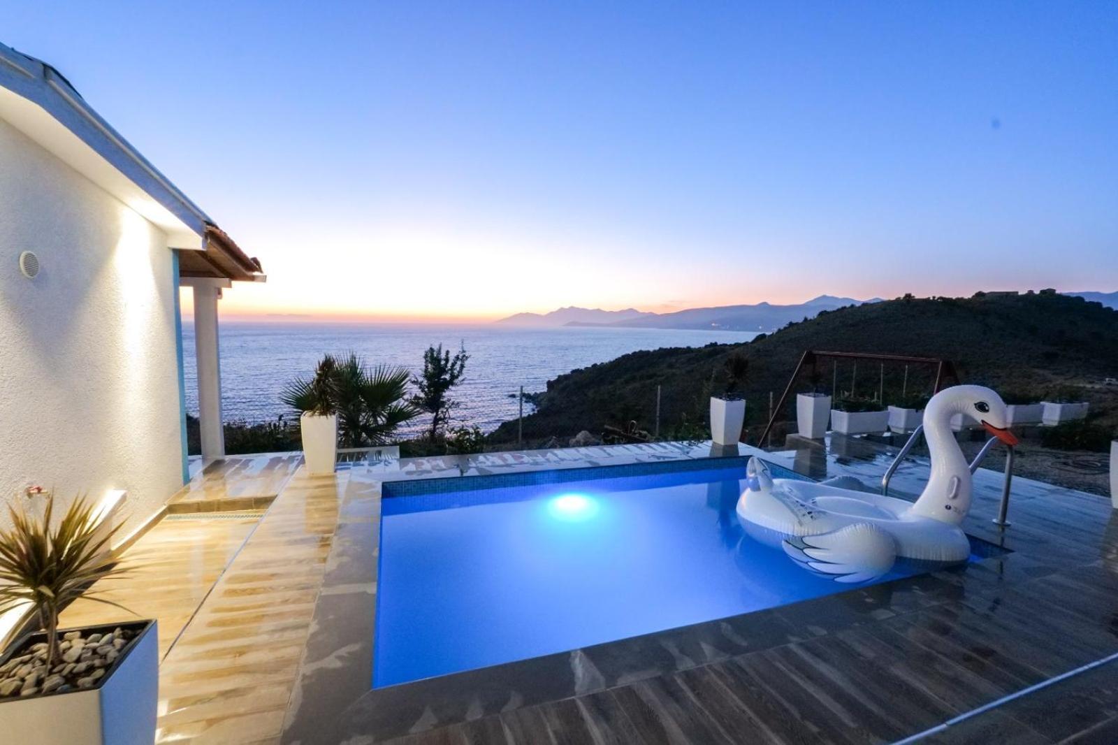 Twins Villa Sarandë Exteriér fotografie