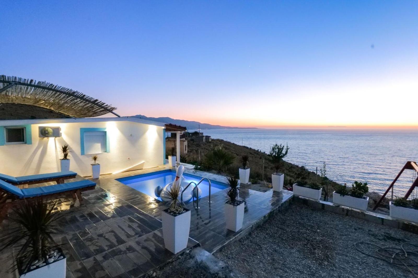 Twins Villa Sarandë Exteriér fotografie
